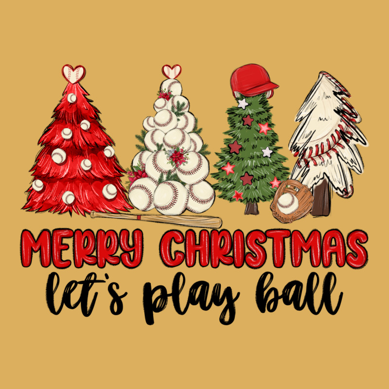 Merry Christmas Let S Play Ball Baseball Premium Hoodie by MaliasSmallBusiness | Teevron