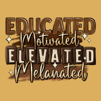 Educated Motivated Elevated Melanated Premium Hoodie | Teevron