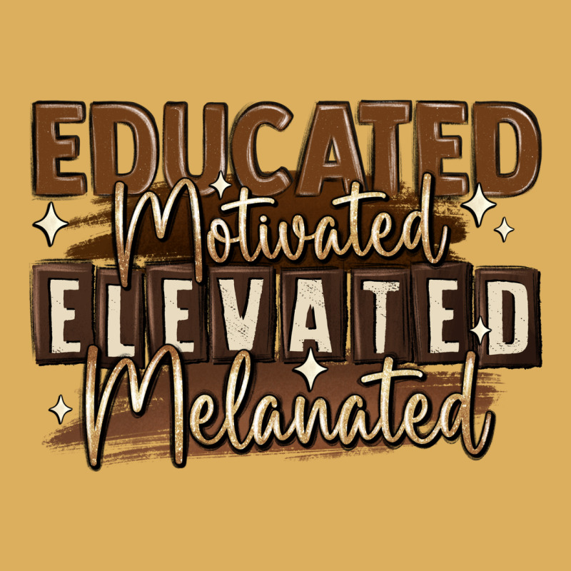 Educated Motivated Elevated Melanated Premium Hoodie by MaliasSmallBusiness | Teevron