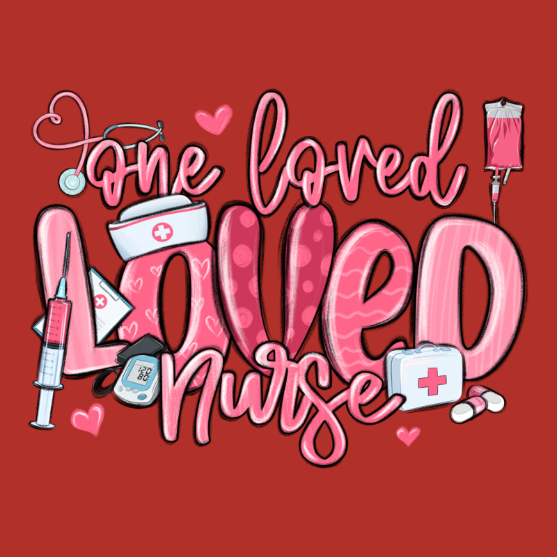 One Loved Nurse Valentine's Day Premium Hoodie by MaliasSmallBusiness | Teevron