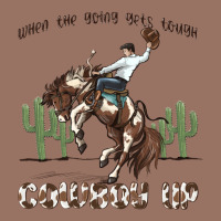 When The Going Gets Tough Cowboy Up Premium Hoodie | Teevron