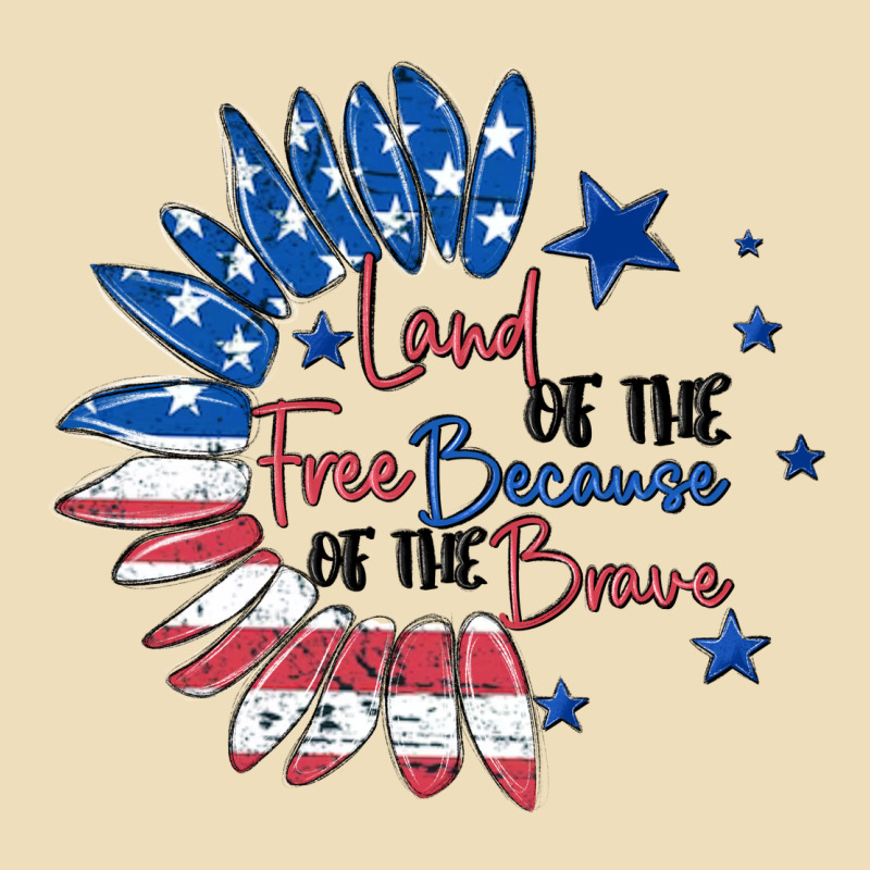 Land Of The Free Because Of The Brave Premium Hoodie by MaliasSmallBusiness | Teevron