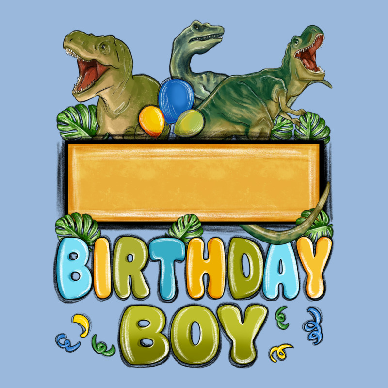 Customized Dinosaur Birthday Boy Premium Hoodie by MaliasSmallBusiness | Teevron