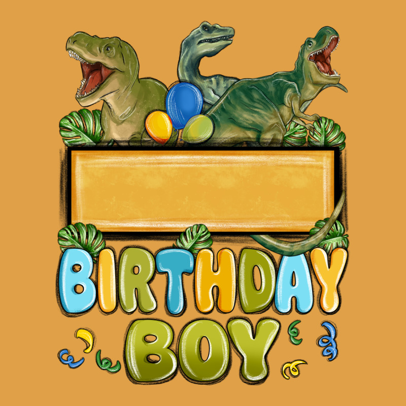 Customized Dinosaur Birthday Boy Premium Hoodie by MaliasSmallBusiness | Teevron