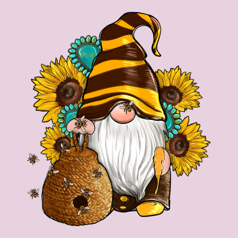 Western Bee Gnomes Beehive Honey Sunflowers Gemstone Ladies Tee by Artiststas | Teevron