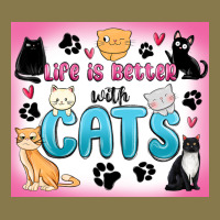 Life Is Better With Cats Premium Hoodie | Teevron