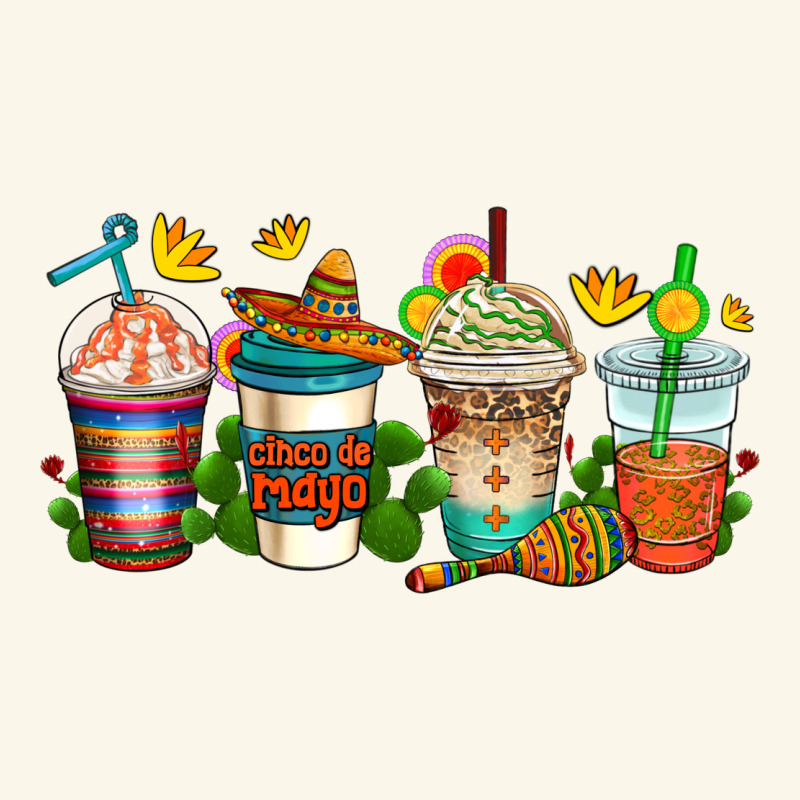 Cinco De Mayo Coffee Cups Premium Hoodie by AdoDesignShop | Teevron
