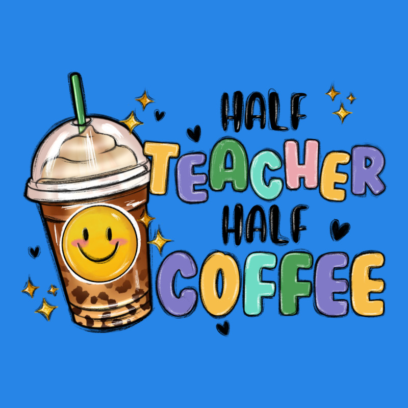 Half Teacher Half Coffee Premium Hoodie by MaliasSmallBusiness | Teevron
