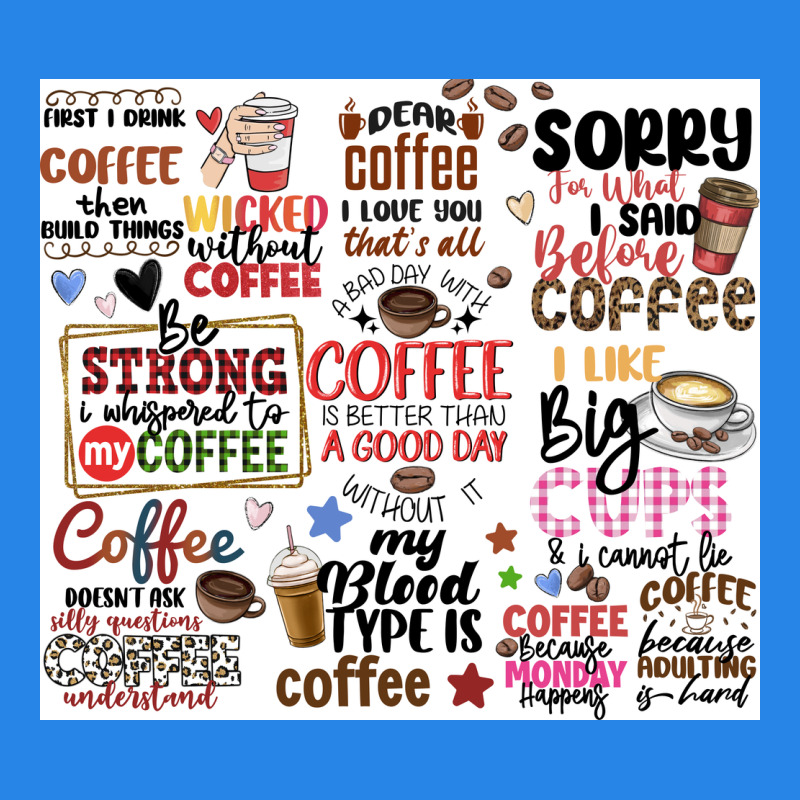 Funny Coffee Quotes Premium Hoodie by MaliasSmallBusiness | Teevron