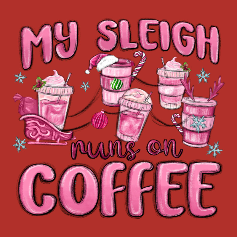My Sleigh Runs On Coffee Premium Hoodie by MaliasSmallBusiness | Teevron