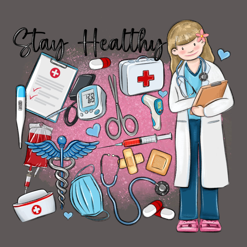 Stay Healthy Nurse Premium Hoodie by MaliasSmallBusiness | Teevron