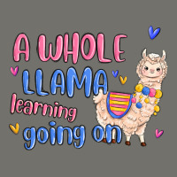 A Whole Llama Learning Going On Premium Hoodie | Teevron