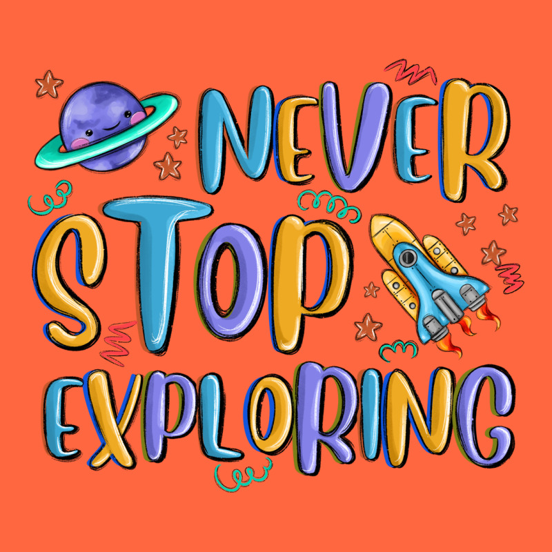 Never Stop Exploring Premium Hoodie by MaliasSmallBusiness | Teevron