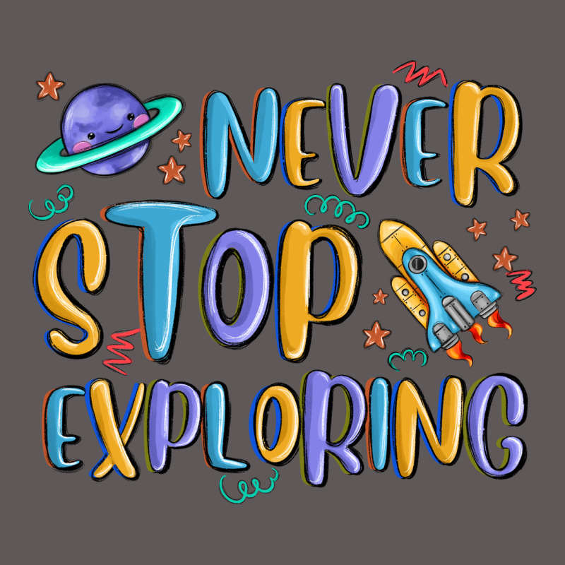 Never Stop Exploring Premium Hoodie by MaliasSmallBusiness | Teevron