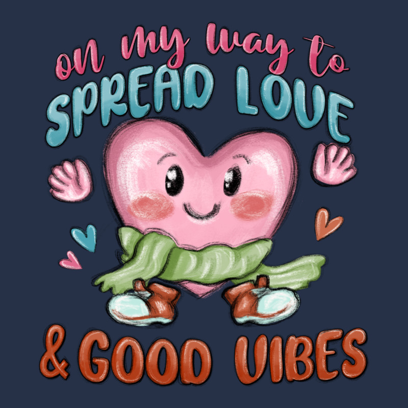 On My Way To Spread Love Premium Hoodie by MaliasSmallBusiness | Teevron