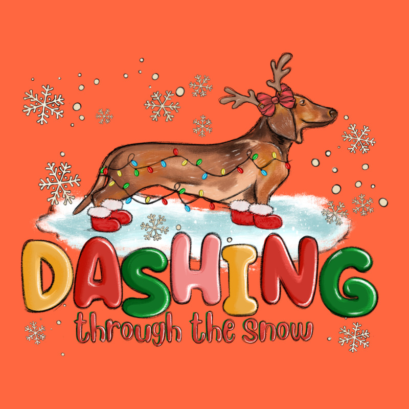 Dachshund Through The Snow Premium Hoodie by MaliasSmallBusiness | Teevron