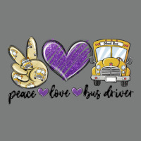 Peace Love Bus Driver Premium Hoodie | Teevron