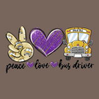 Peace Love Bus Driver Premium Hoodie | Teevron