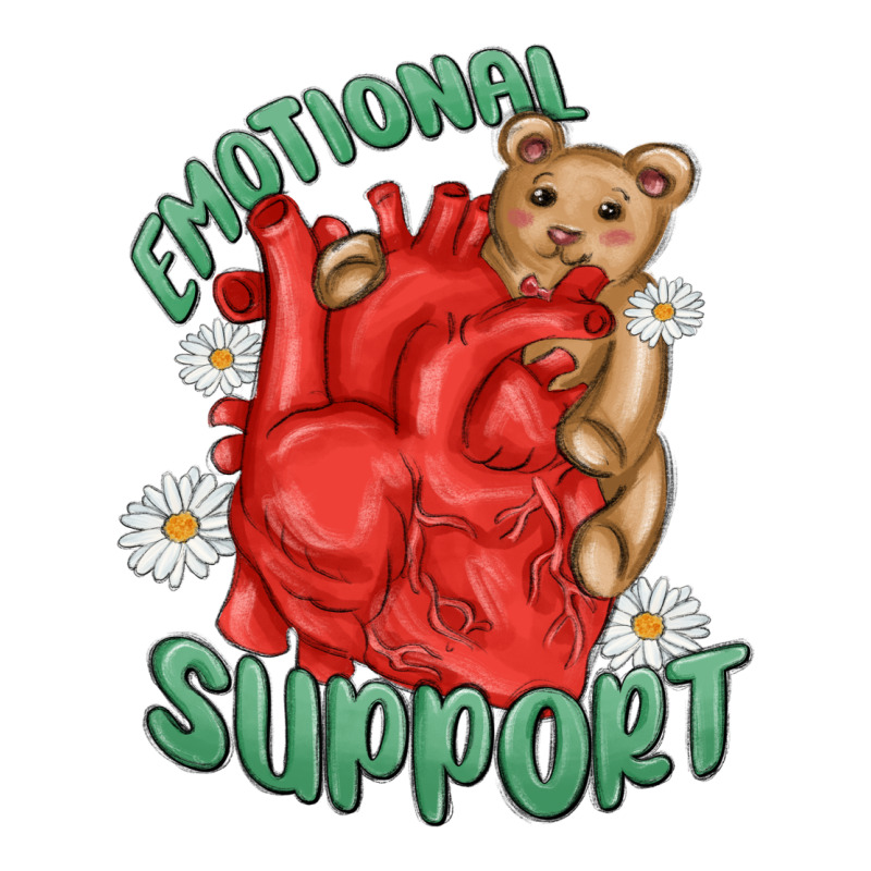 Emotional Support Premium Hoodie by MaliasSmallBusiness | Teevron