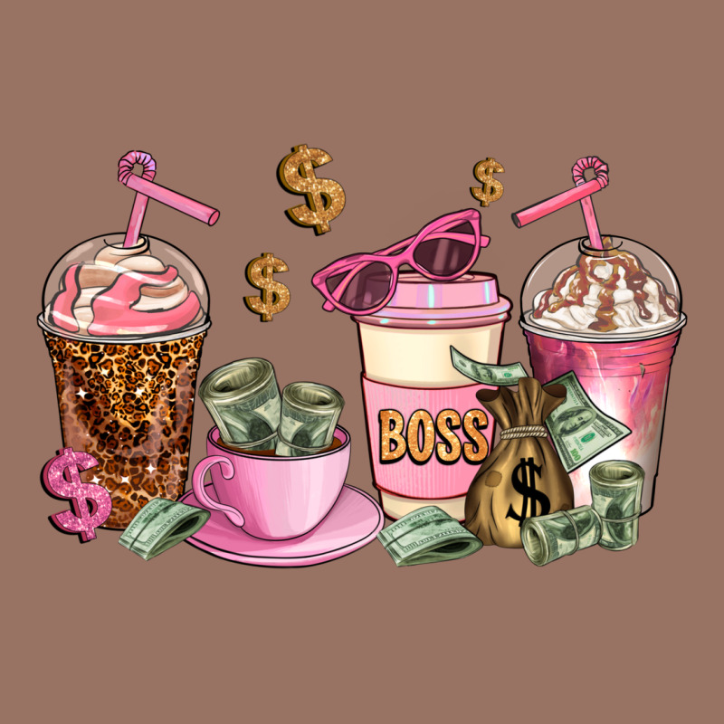Boss Lady Coffee Cups Premium Hoodie by AdoDesignShop | Teevron