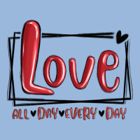 Love All Day Every Day Hearts Premium Hoodie | Teevron