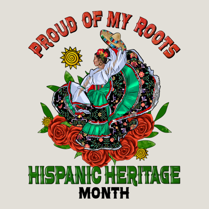 Traditional Lady Hispanic Heritage Month Heavy Core Tee by BundleAndBundleShop | Teevron
