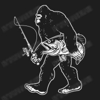 Bigfoot Fishing Adventure Classic Tee | Teevron