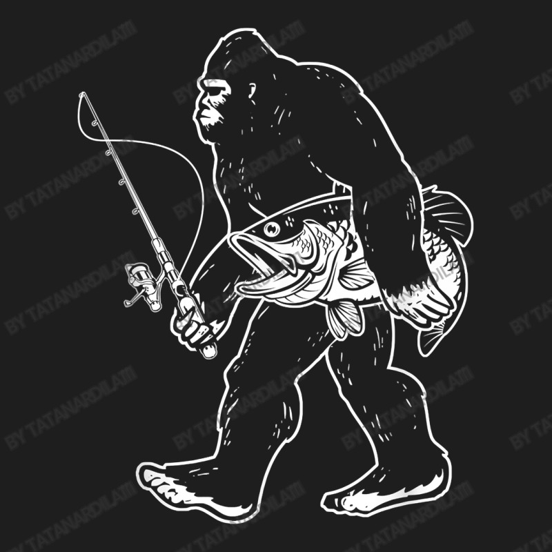 Bigfoot Fishing Adventure Classic Tee by tatanardila111 | Teevron