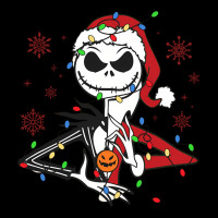 Spooky Christmas Character With Lights Heavy Core Tee | Teevron
