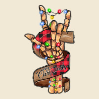 Merry Christmas Skeleton Hand Premium Tee | Teevron