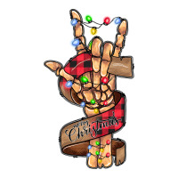 merry christmas skeleton hand | Teevron