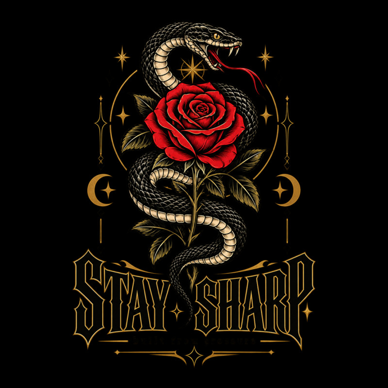 Stay Sharp   Revised Heavy Core Tee by adamafterink | Teevron