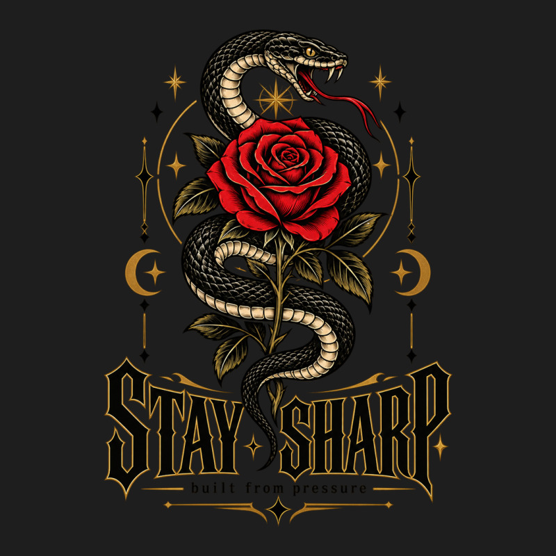 Stay Sharp   Revised Heavyweight Hoodie by adamafterink | Teevron