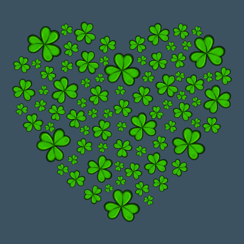 Shamrock Heart Urban Heavy Tee by Artiststas | Teevron
