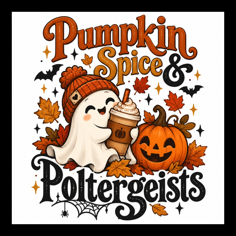 Pumpkin Spice & Potergeist Premium Tee by Merry & Macabre | Teevron