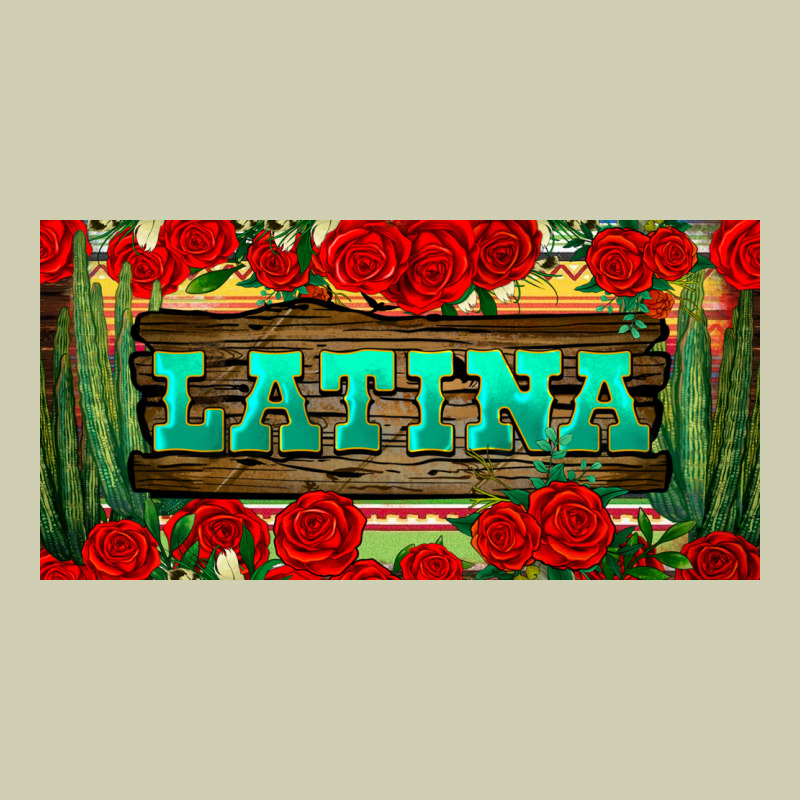 Latina License Plate Heavy Core Tee by BundleAndBundleShop | Teevron