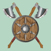 Renaissance Fair Faire Festival Medieval Theme Axe Shield Classic Tee | Teevron