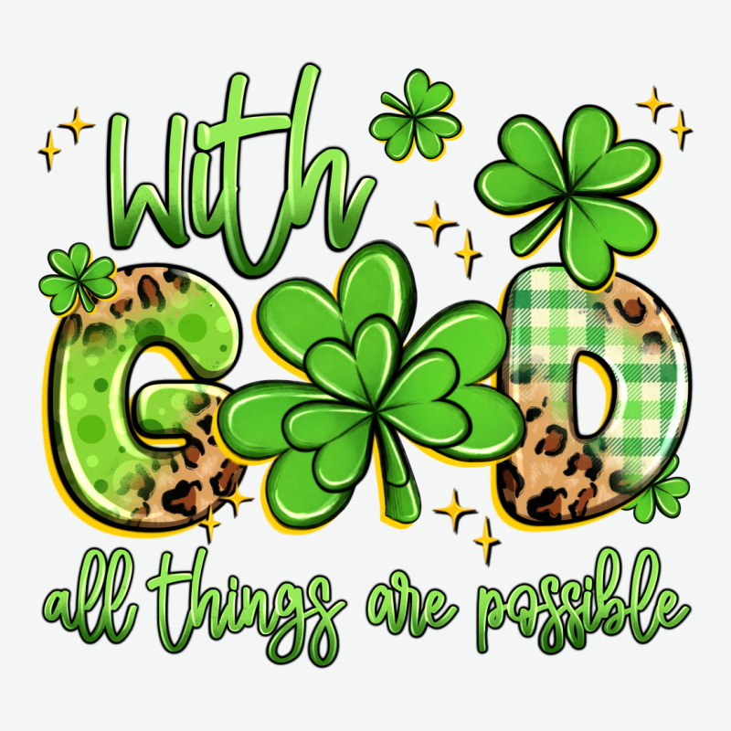 With God All Things Are Possible Urban Heavy Tee by Artiststas | Teevron