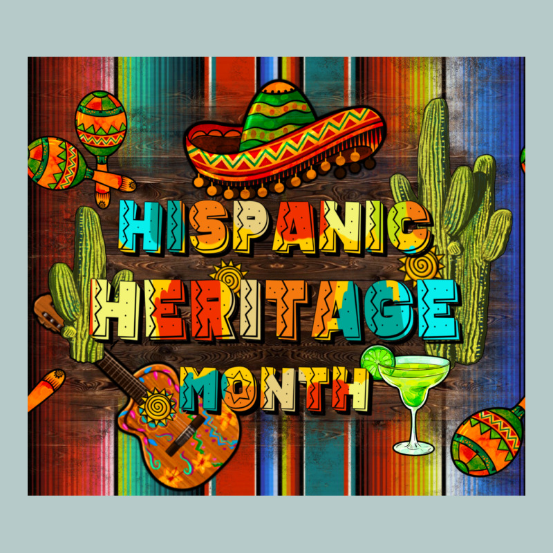 Hispanic Heritage Month Tumbler Heavy Core Tee by BundleAndBundleShop | Teevron