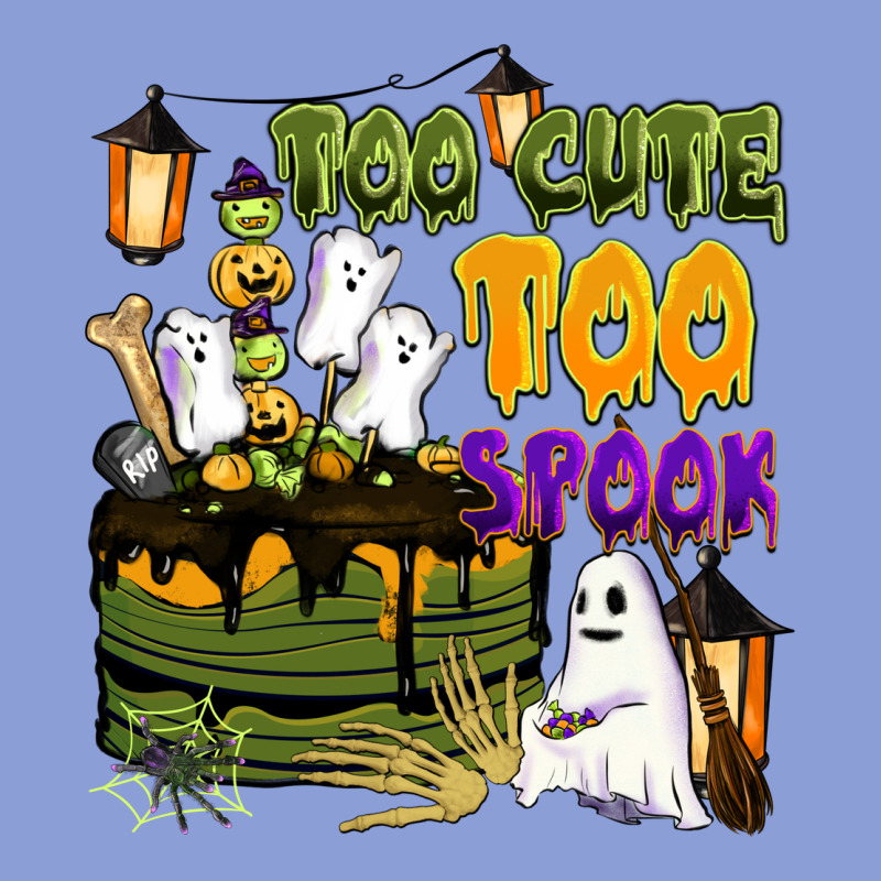 Too Cute Too Spook Long Sleeve Tee by BarkalooDesign | Teevron