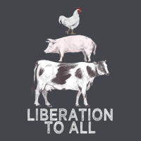 Liberation To All Vegan Vegetarian Food Animal Love Classic Tee | Teevron