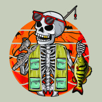 Skeleton Fishing Lover Moon Halloween Costume Fish Classic Tee | Teevron