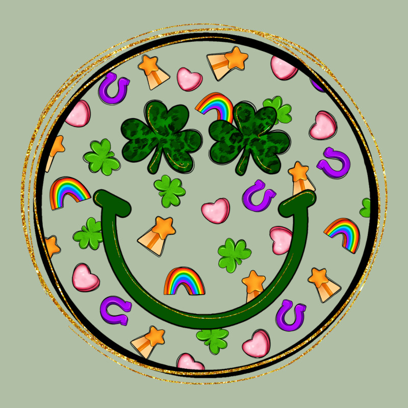 St Patrick S Day Smiley Face Urban Heavy Tee by Artiststas | Teevron