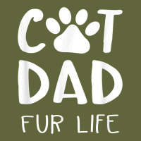 Funny Cat Dad Fathers Day Gift Shirt Fur Life Cat Tee Classic Tee | Teevron