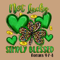 Not Lucky Simply Blessed Vintage Tee | Teevron