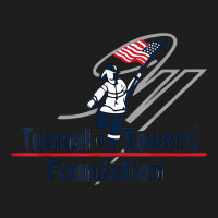 Tunnel To Towers F-oundation American Flag Usa Flag Classic Tee | Teevron