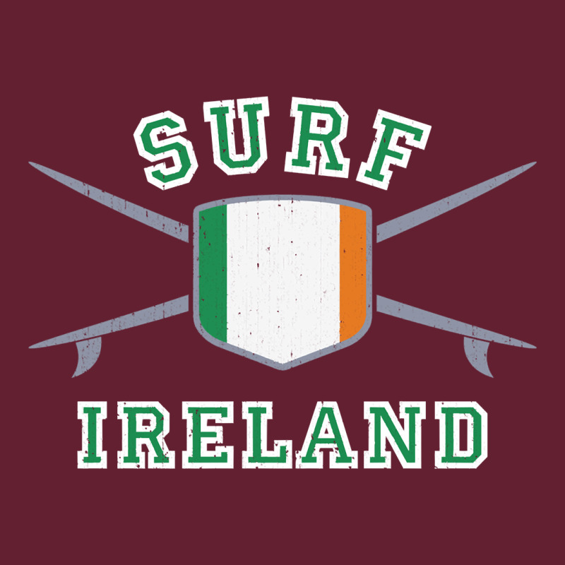 Ireland Surfing Hoodie  Irish Flag Surfboards Design Classic Tee by ArtChic | Teevron