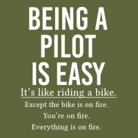 Funny Pilot Gift Being A Pilot Is Easy Classic Tee | Teevron