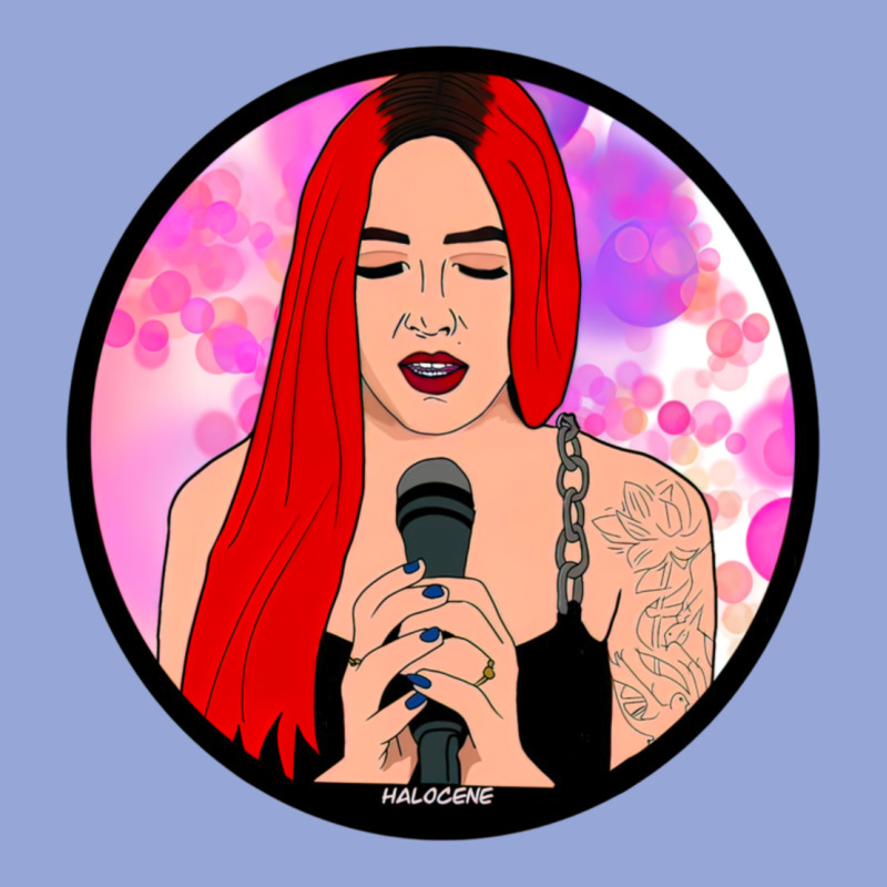 Red Hair Girl Singing Classic Tee by ArtChic | Teevron
