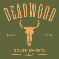 Deadwood South Dakota Usa Vintage Distressed Style Design Long Sleeve Classic Tee | Teevron